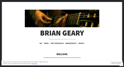 Desktop Screenshot of briangearyguitar.com