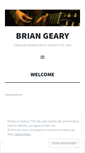 Mobile Screenshot of briangearyguitar.com